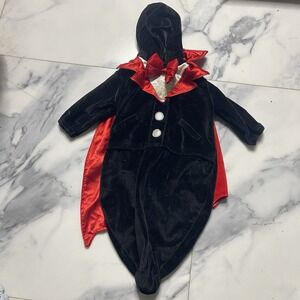 Infant‎ Baby Toddler Lil Penguin Costume Sz 0-9 Mo NO FEET.  1 Piece Soft